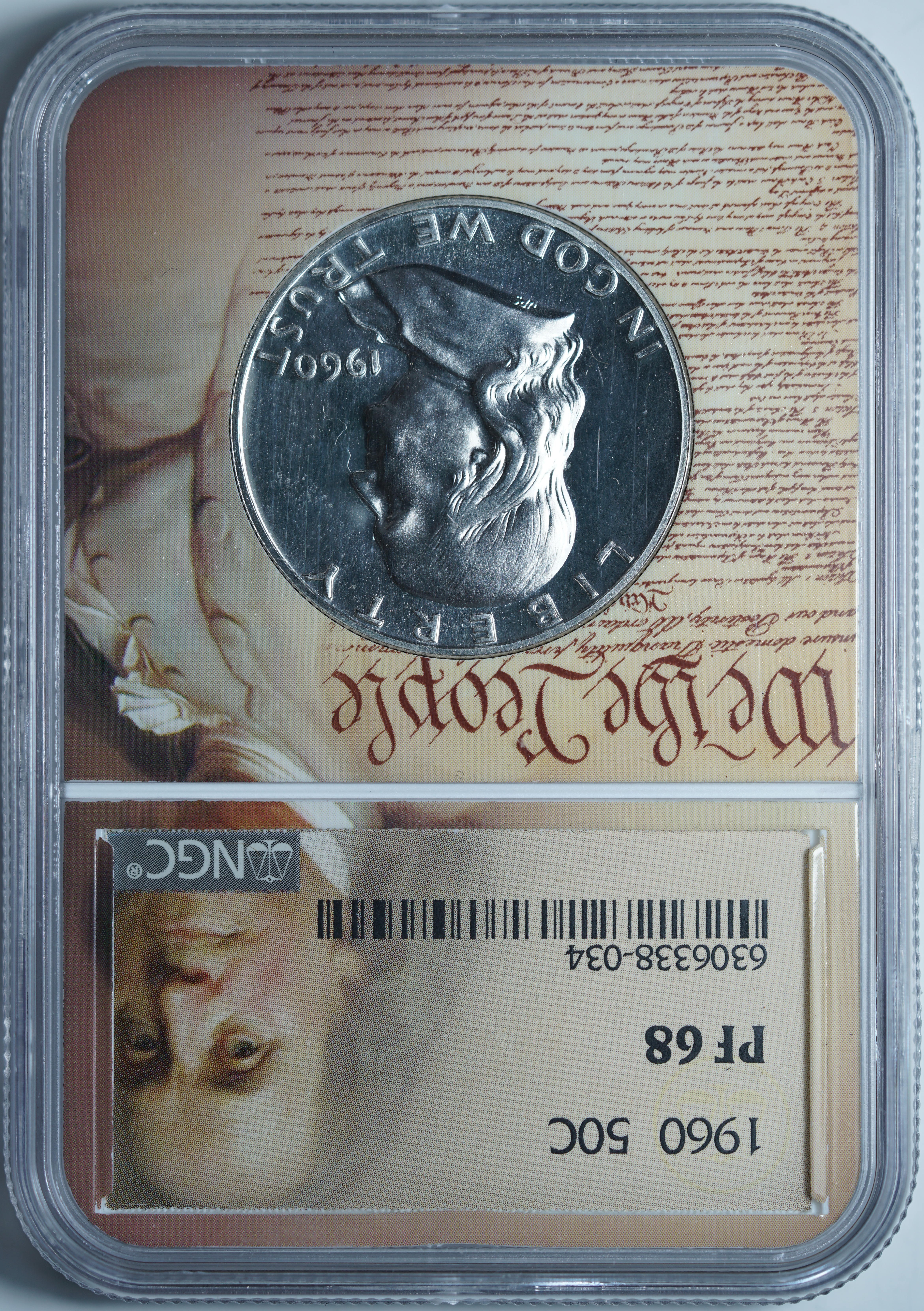 ½ доллара 1960 PF68 NGC