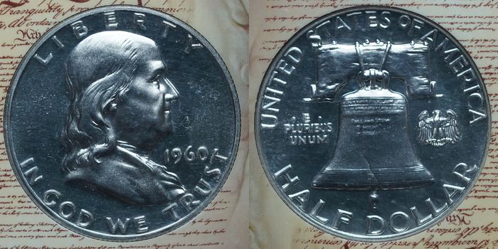 ½ доллара 1960 PF68 NGC