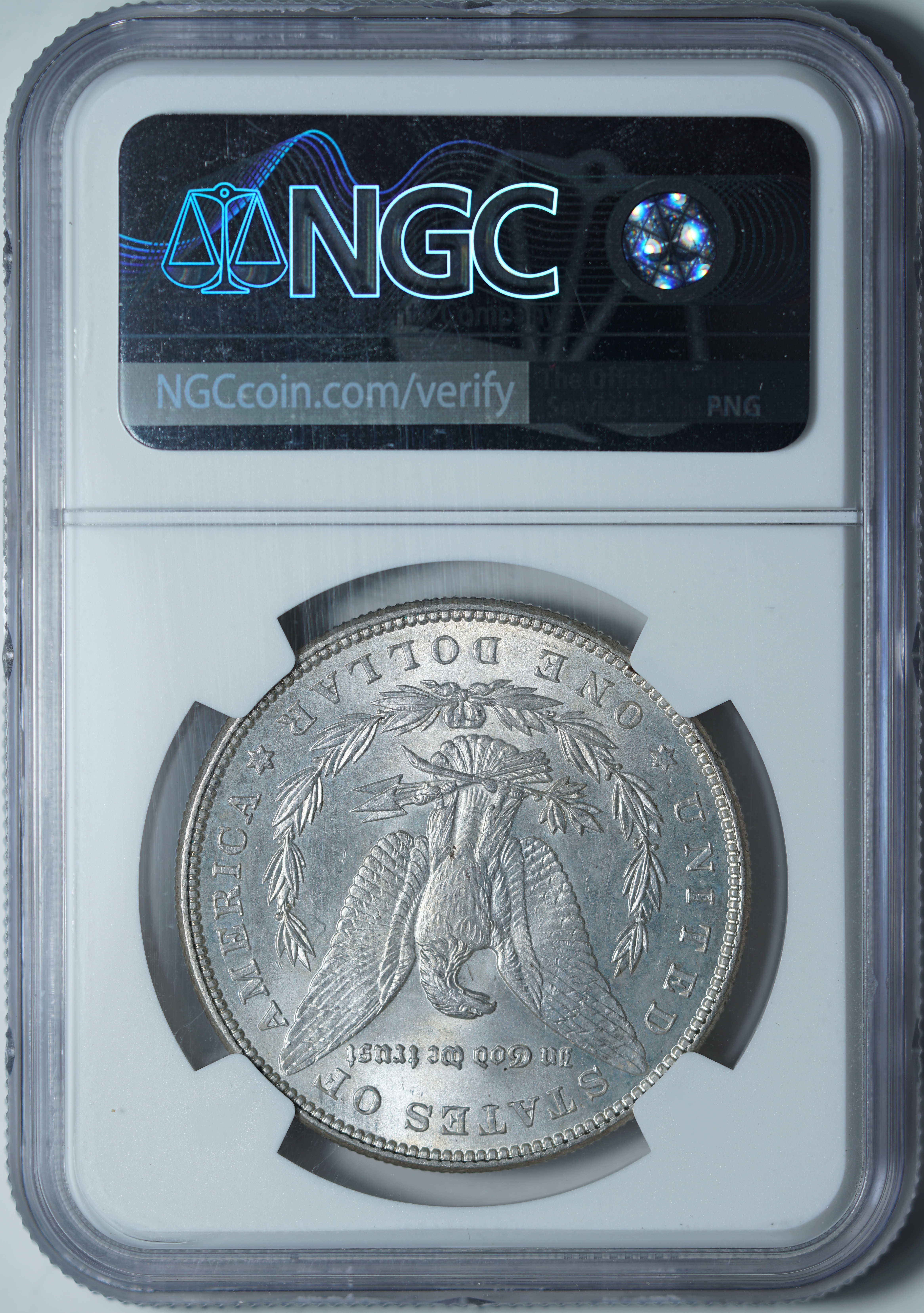 1 доллар 1887 MS63 NGC