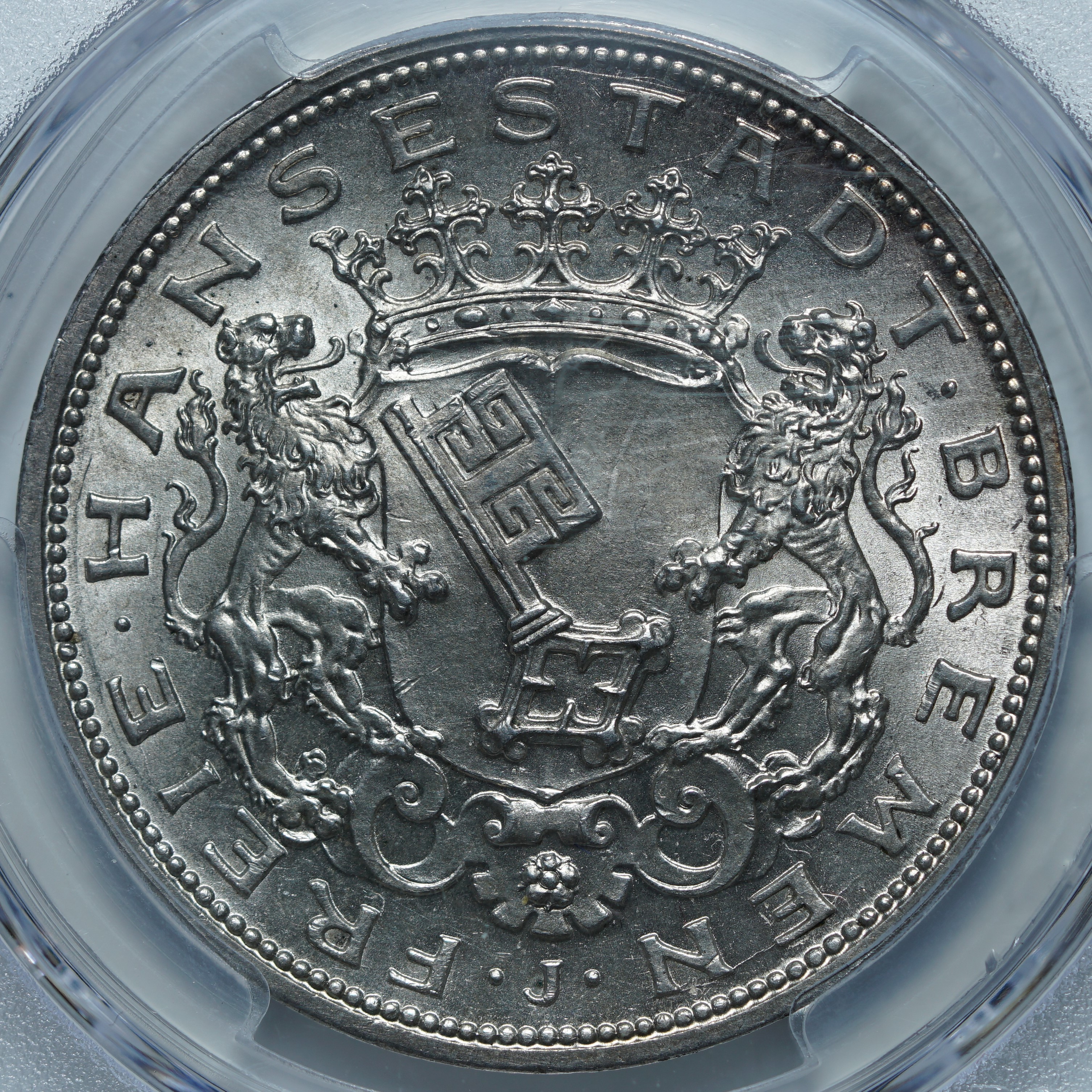 5 марок 1906 J MS66 PCGS