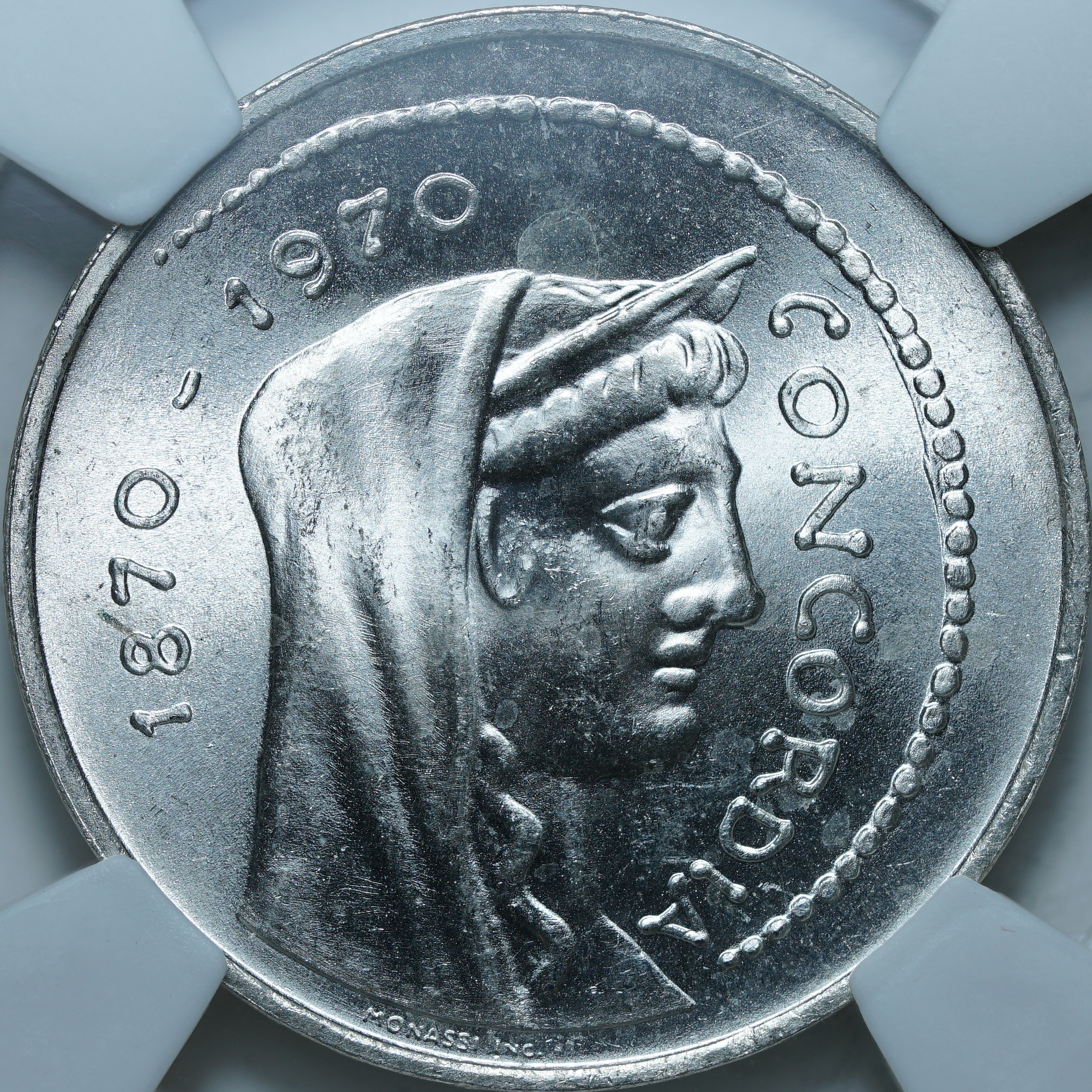1000 лир 1970 R MS65 NCG