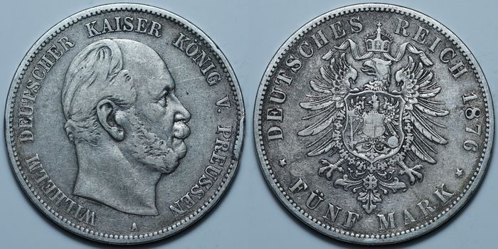 5 марок 1876 A