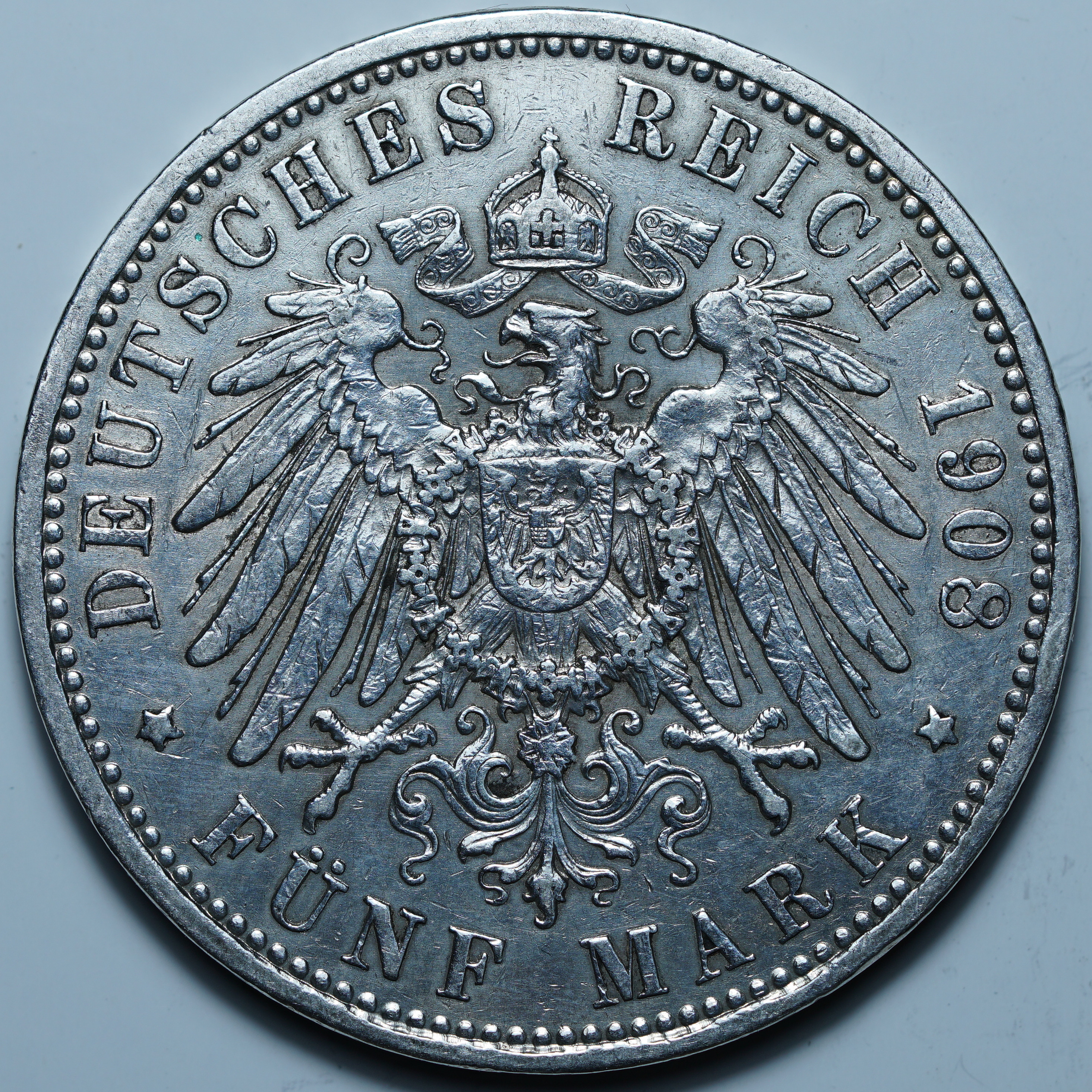 5 марок 1908 A