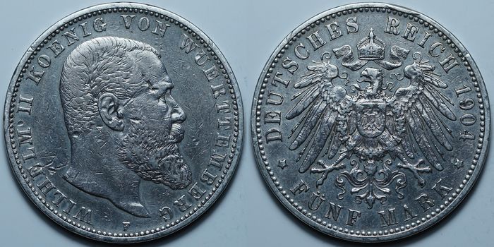 5 марок 1904 F