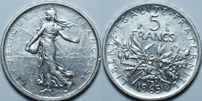 5 франков 1965