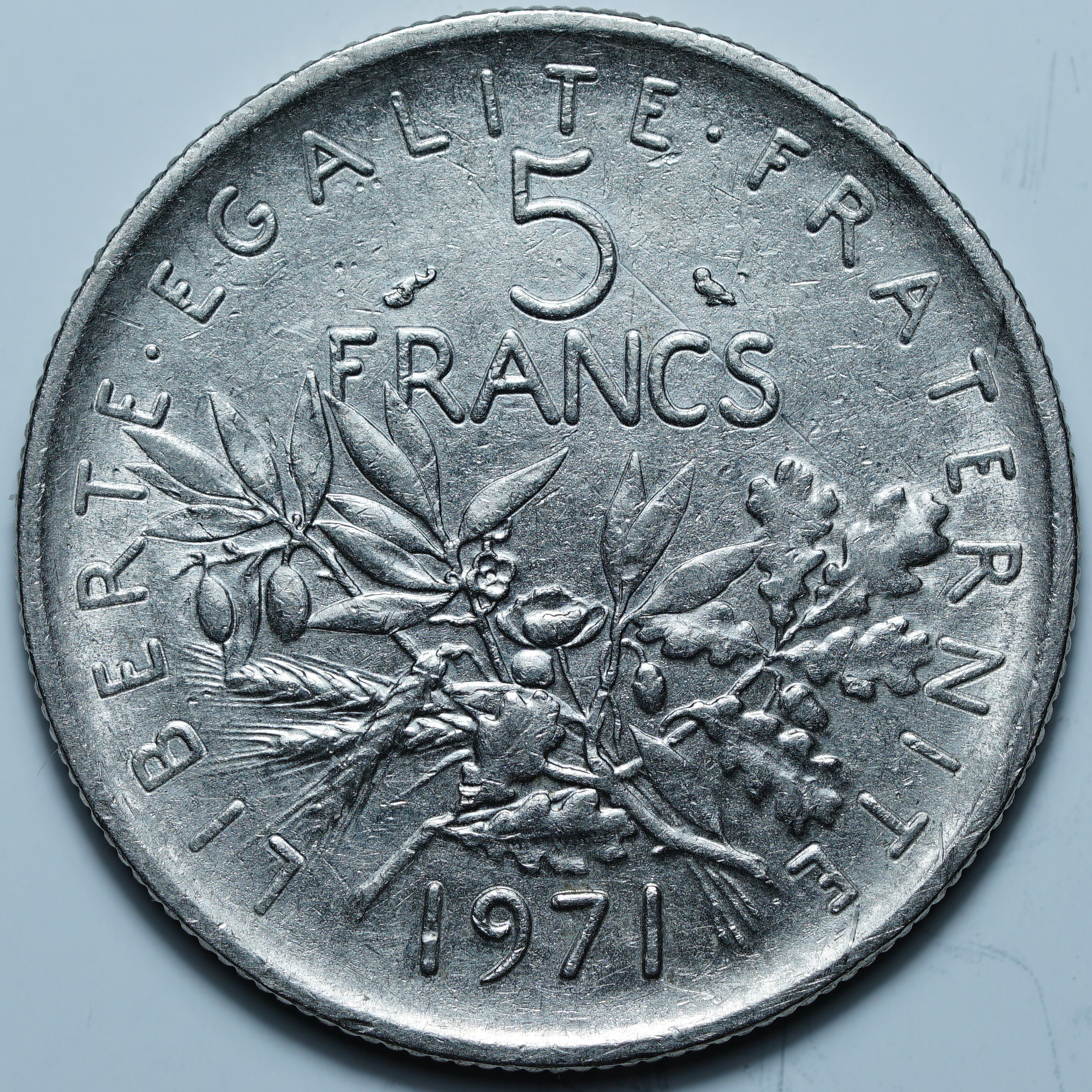5 франков 1971