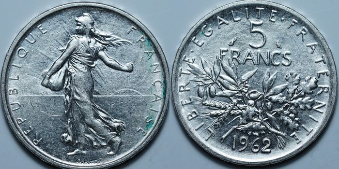 5 франков 1962