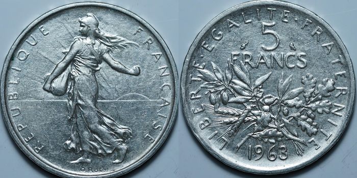 5 франков 1963
