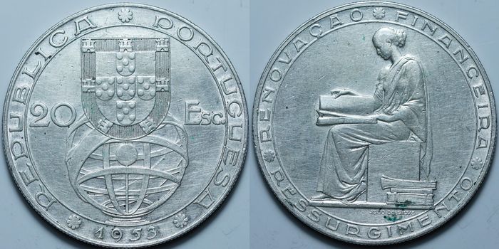 20 эскудо 1953