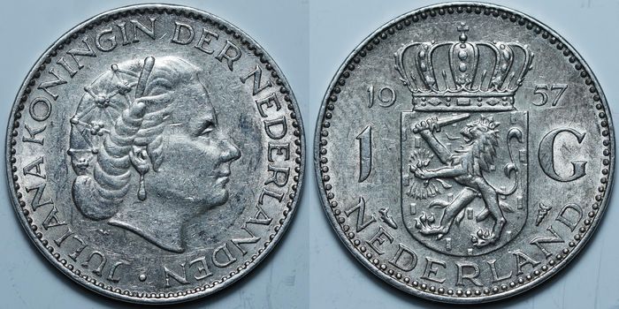 1 гульден 1957