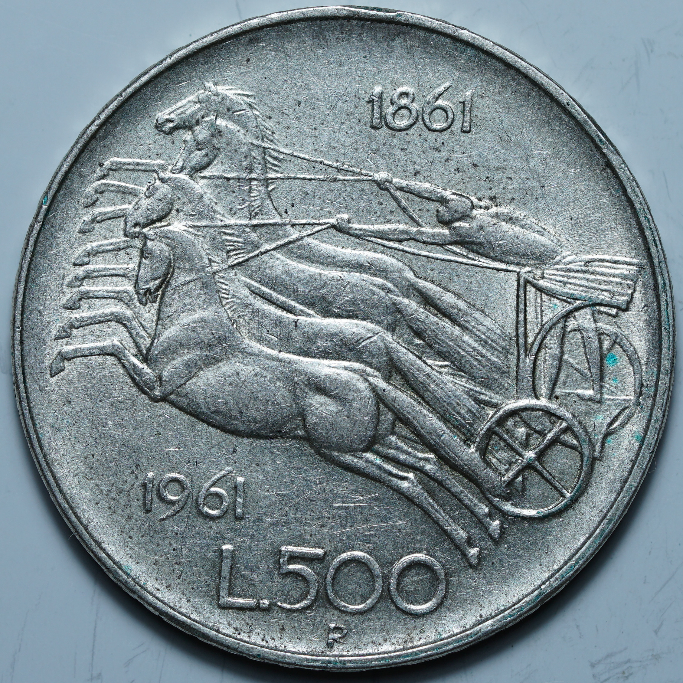 500 лир 1961 R