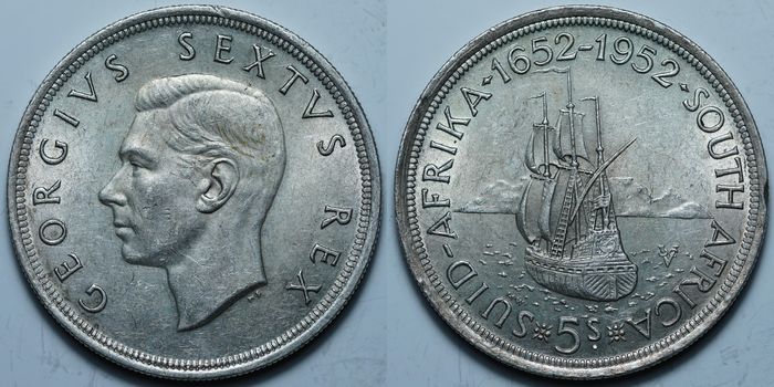 5 шиллингов 1952