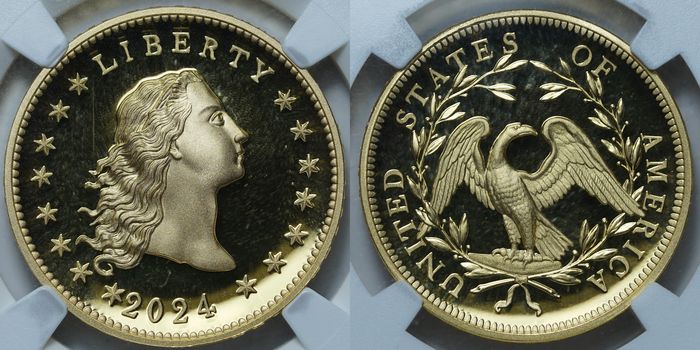 1 доллар 2024 W PF 70 ULTRA CAMEO NGC