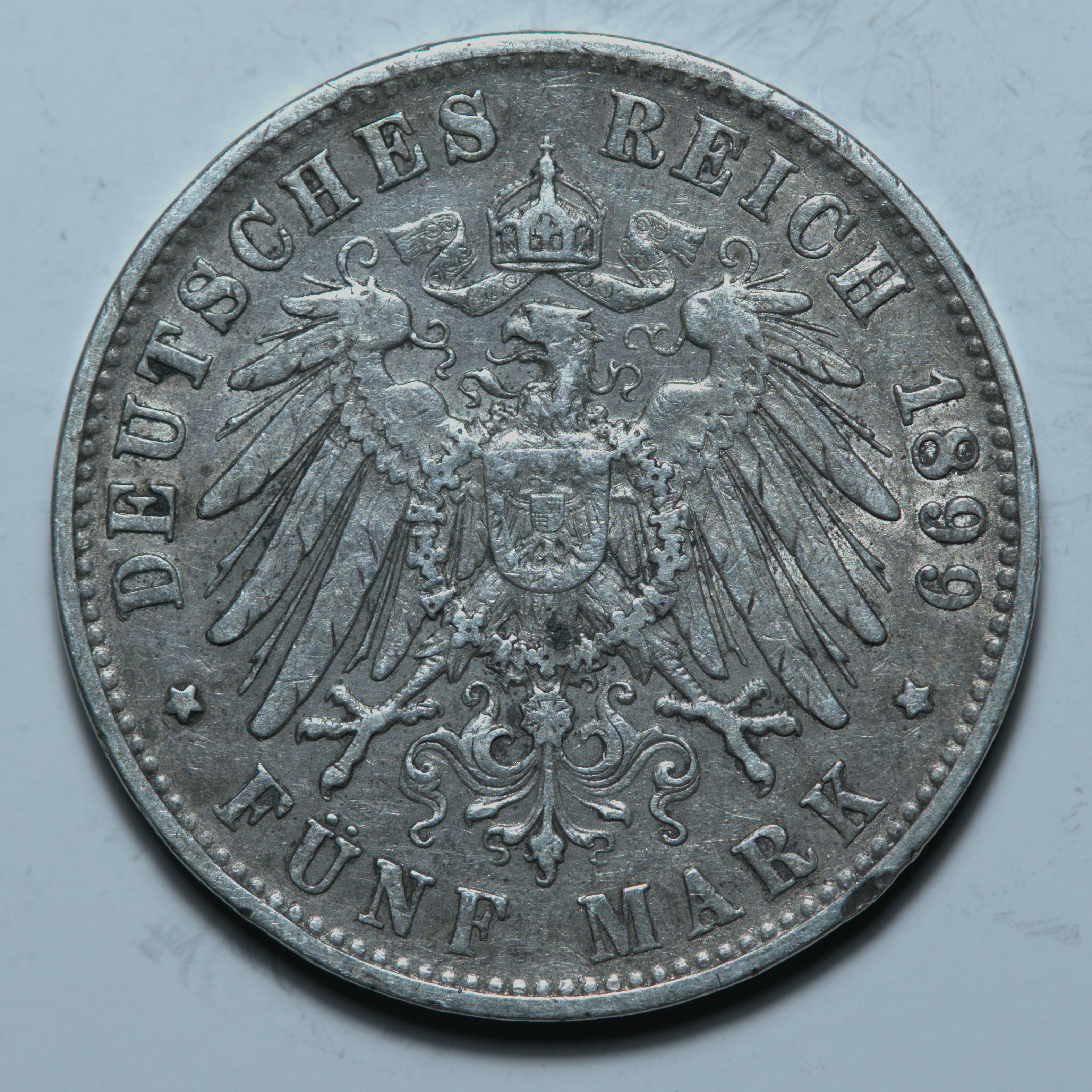 5 марок 1899 F