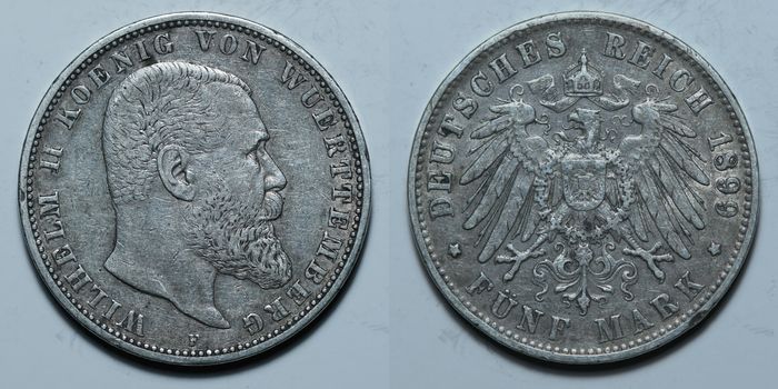 5 марок 1899 F