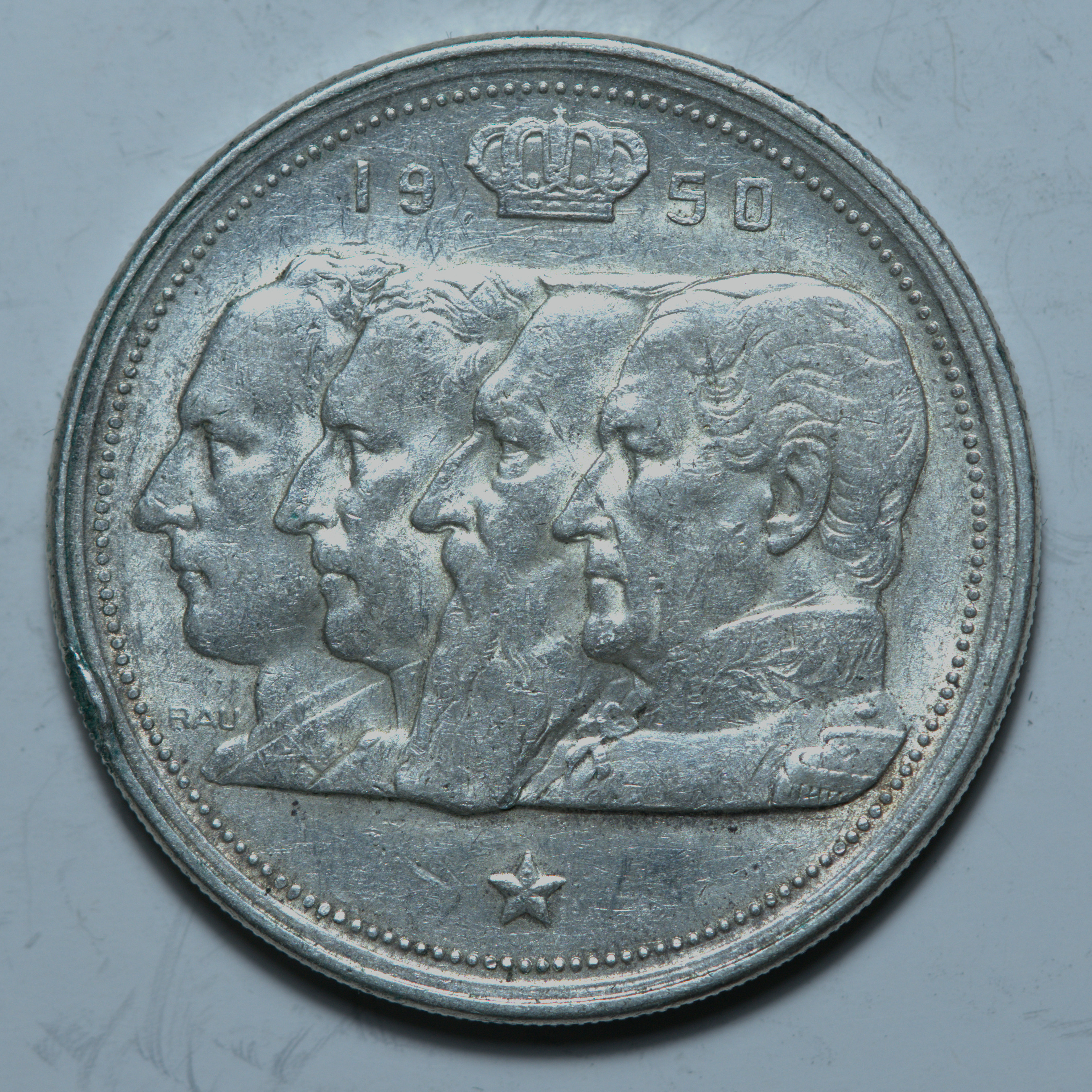 100 франков 1950