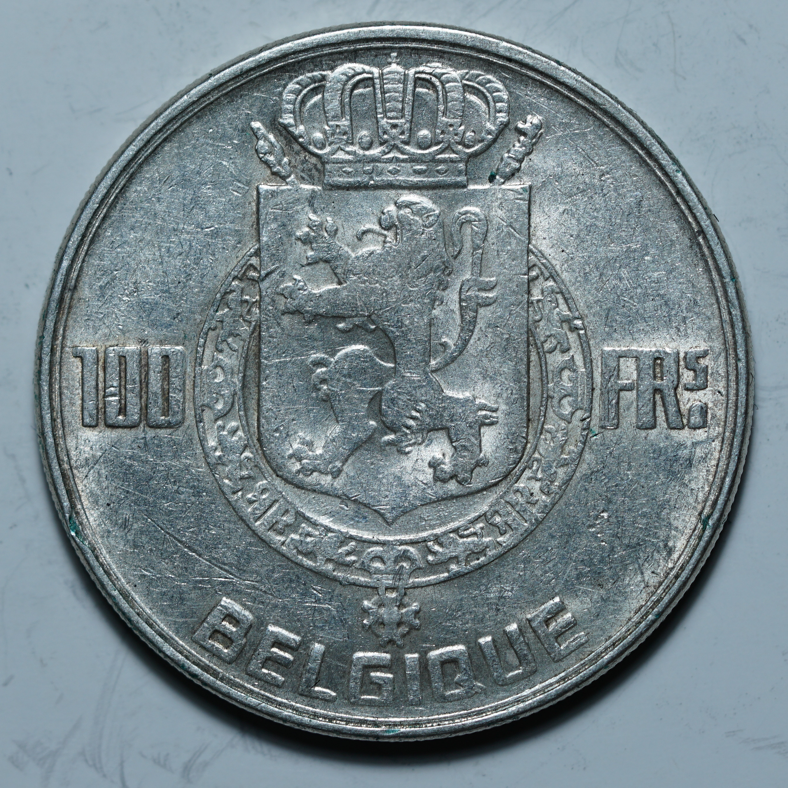 100 франков 1950