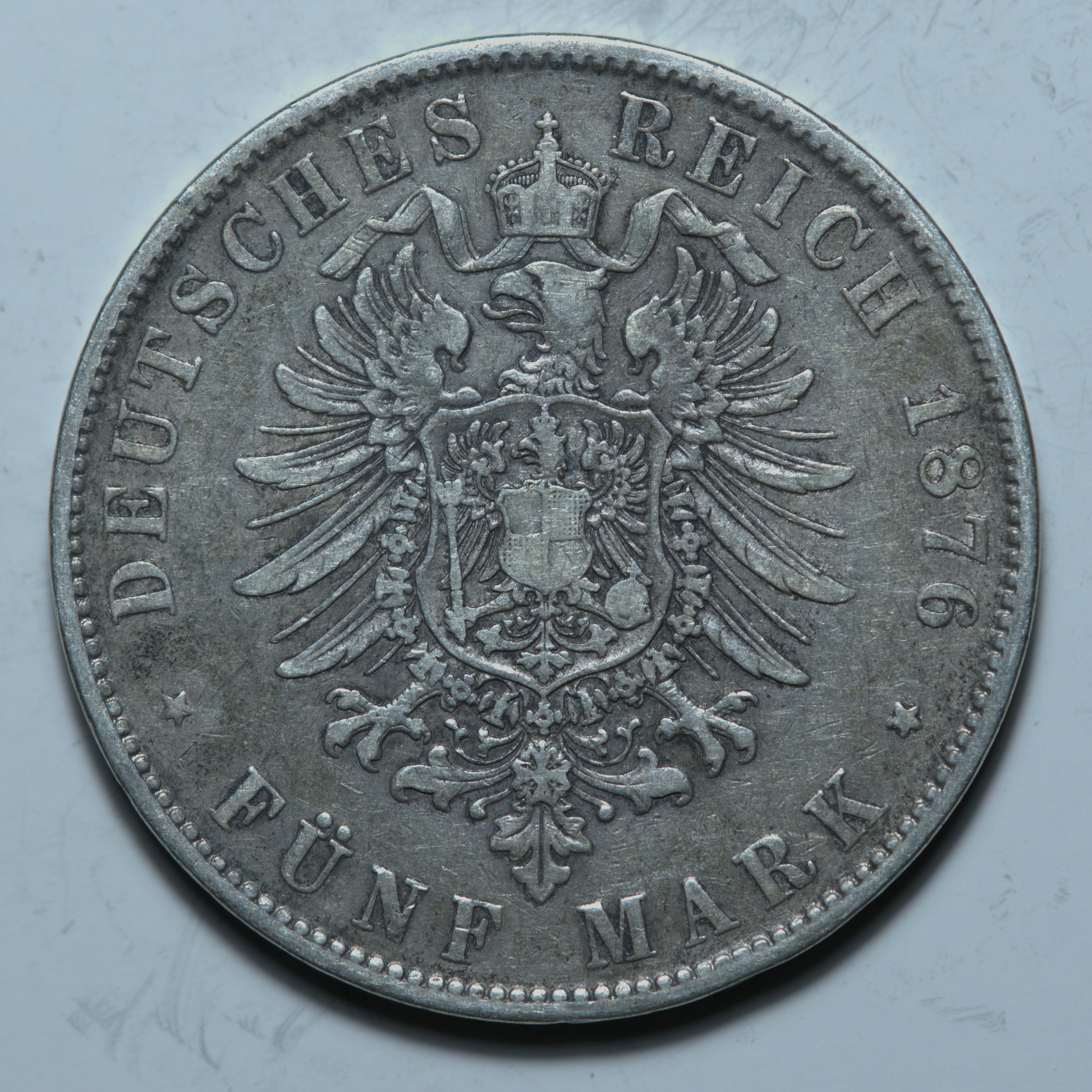 5 марок 1876 E