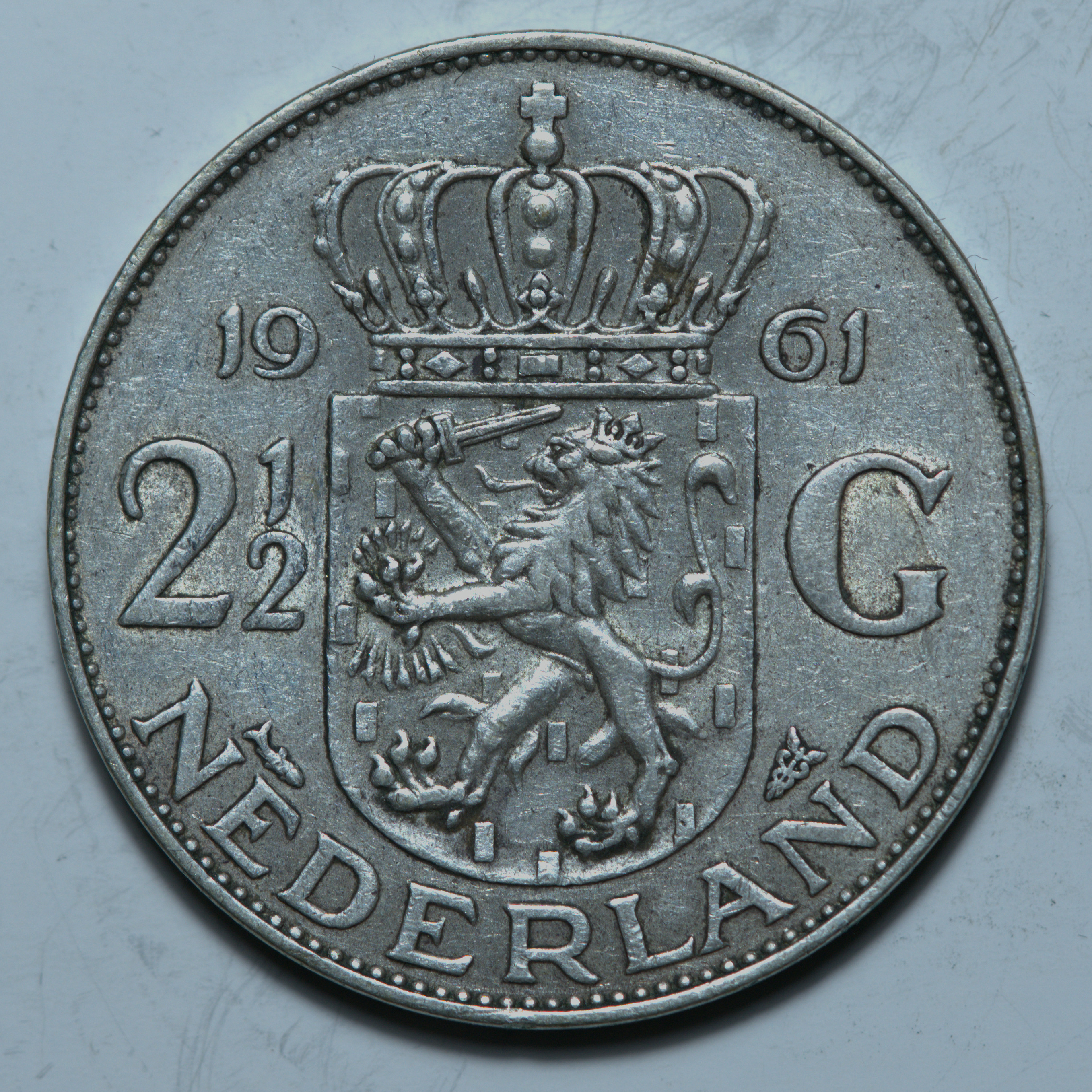 2 1/2 гульдена 1961