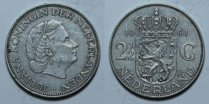 2 1/2 гульдена 1961