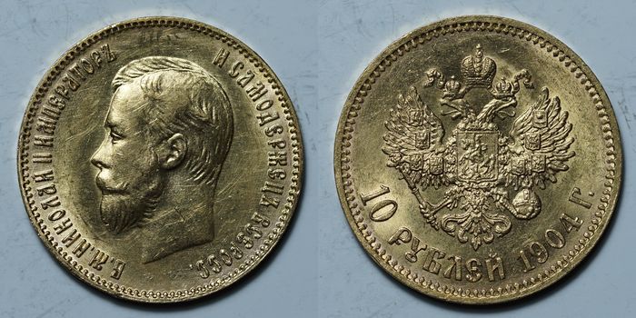 10 рублей 1904 АР