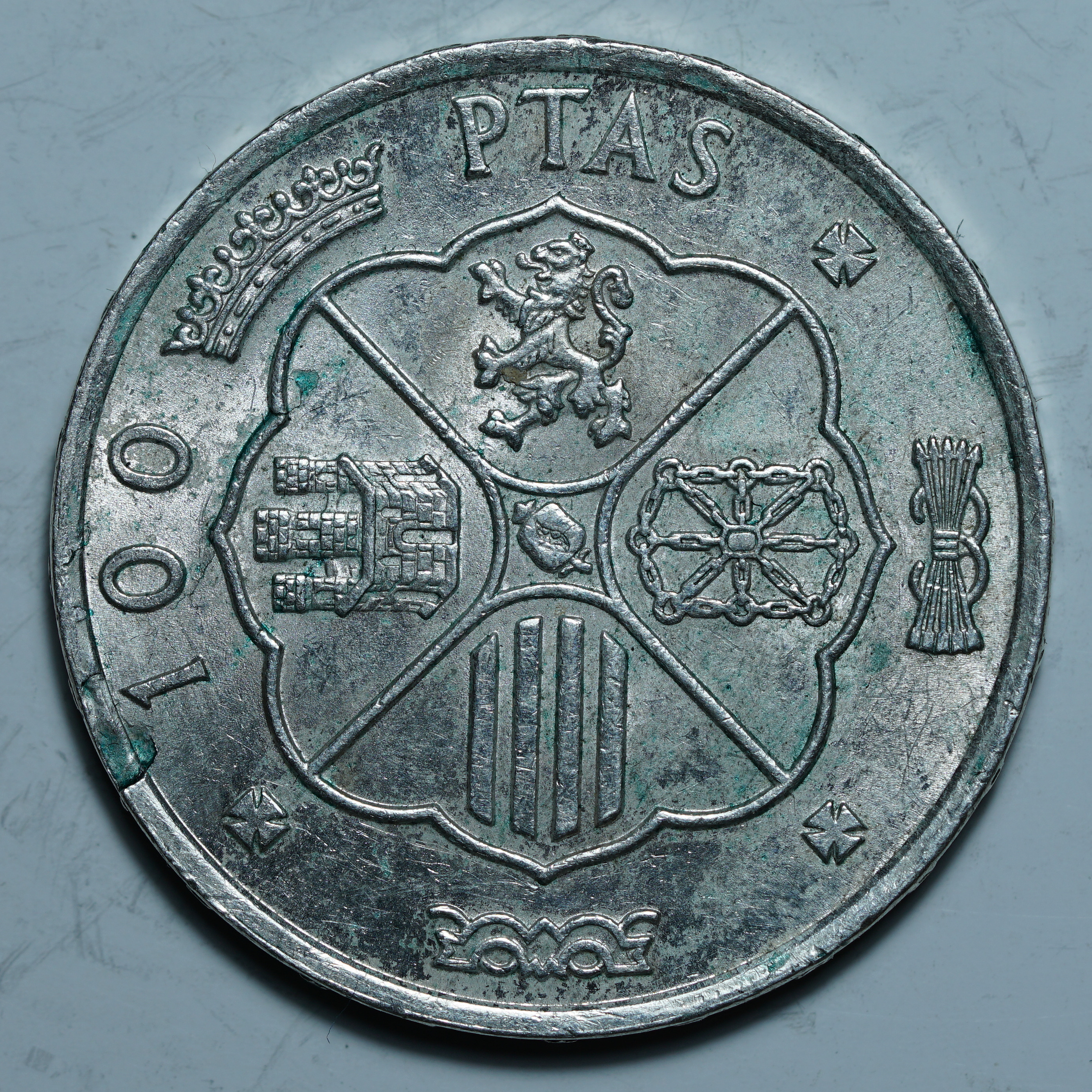 100 песет 1966