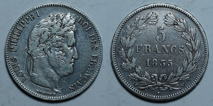 5 франков 1835 W