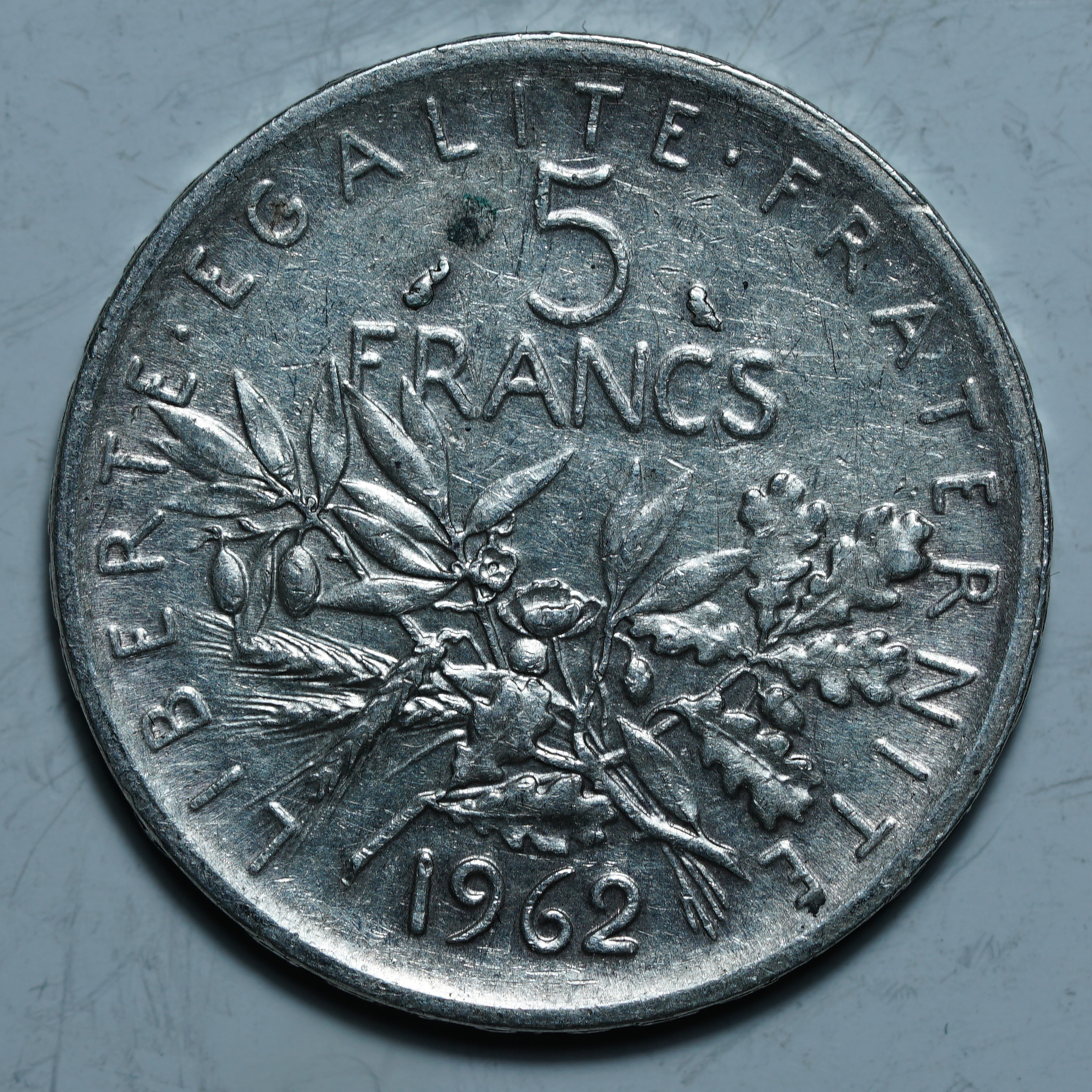 5 франков 1962
