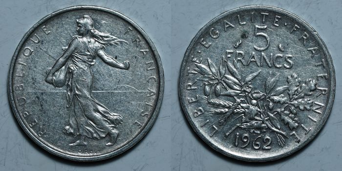5 франков 1962