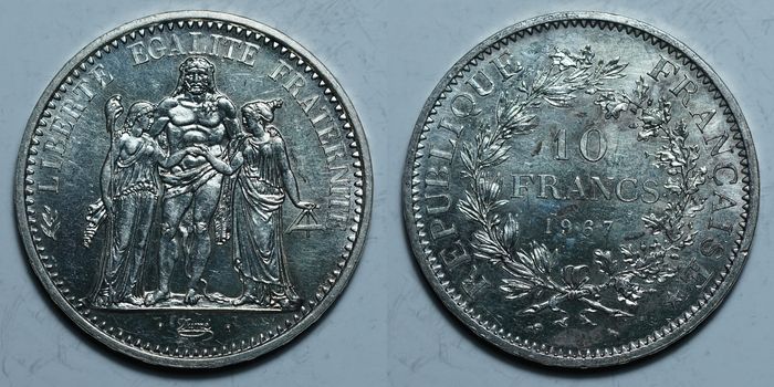 10 франков 1967