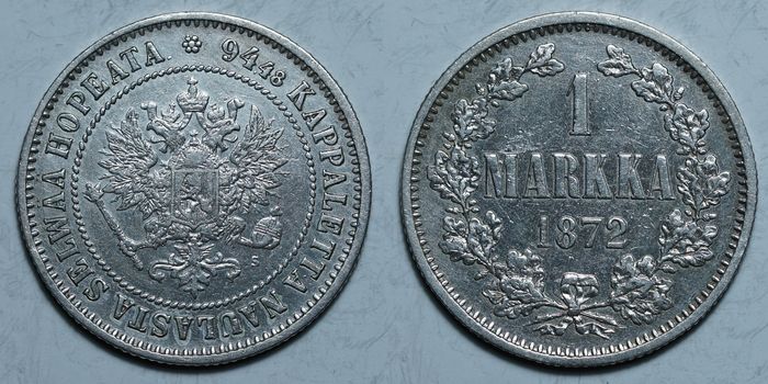 1 марка 1872 S
