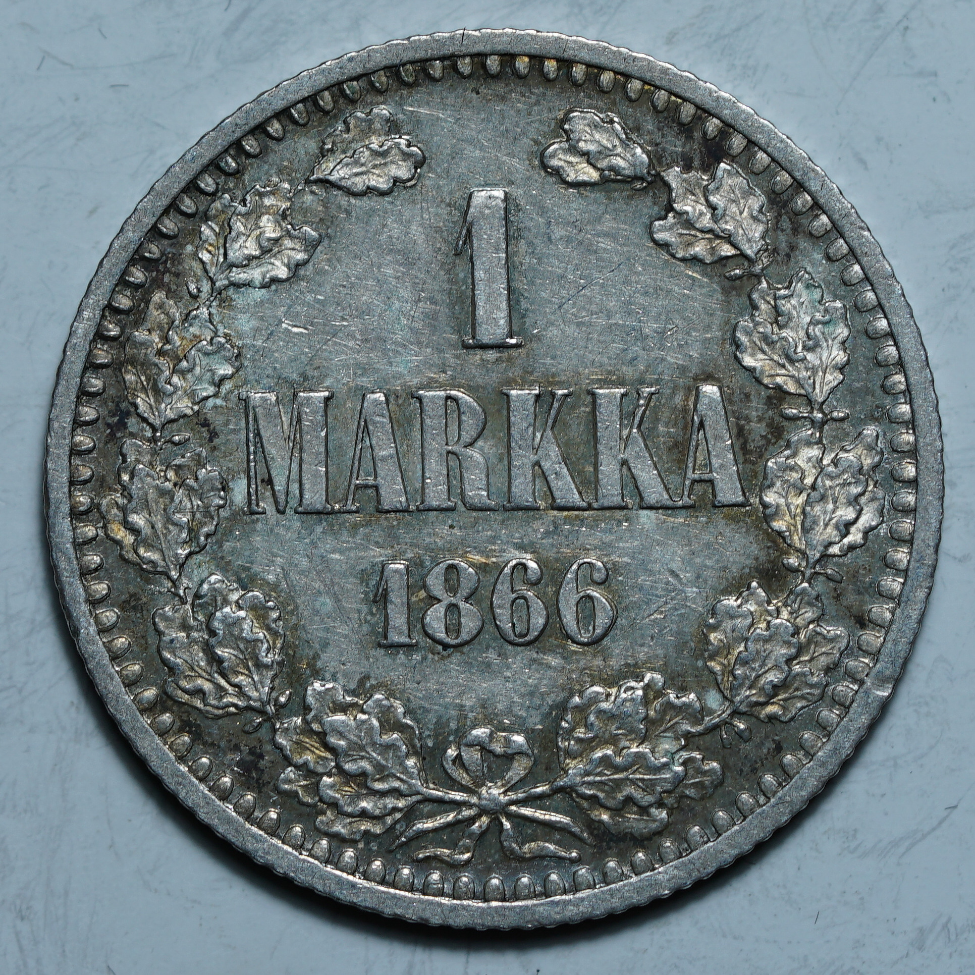 1 марка 1866 S