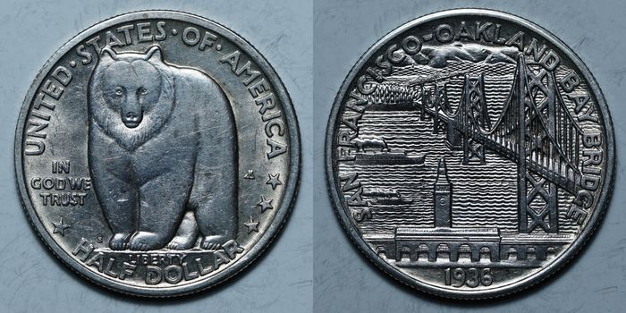 50 центов 1936 S