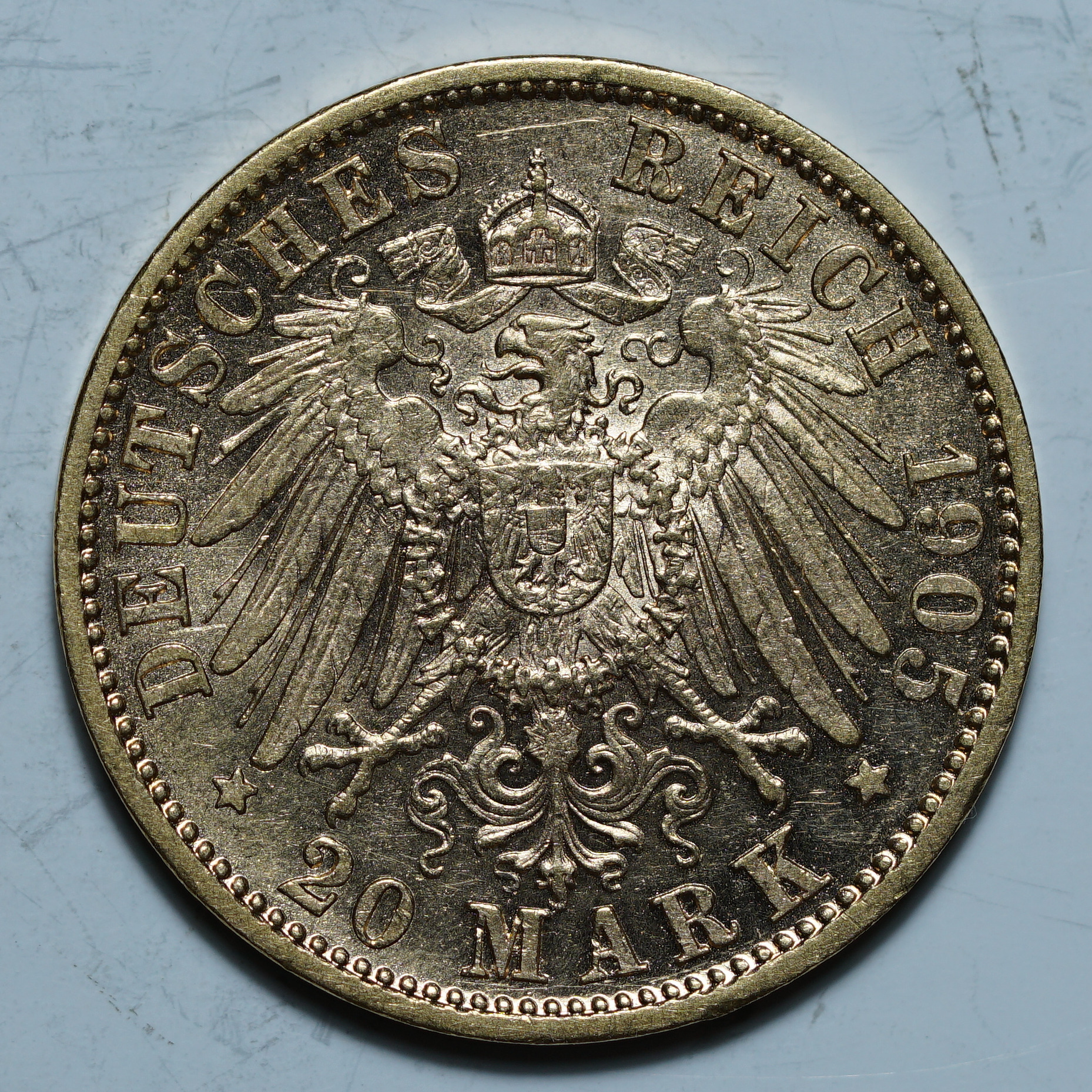 20 марок 1905 D