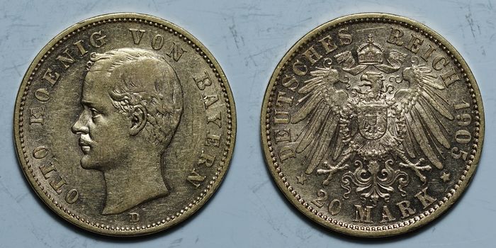20 марок 1905 D