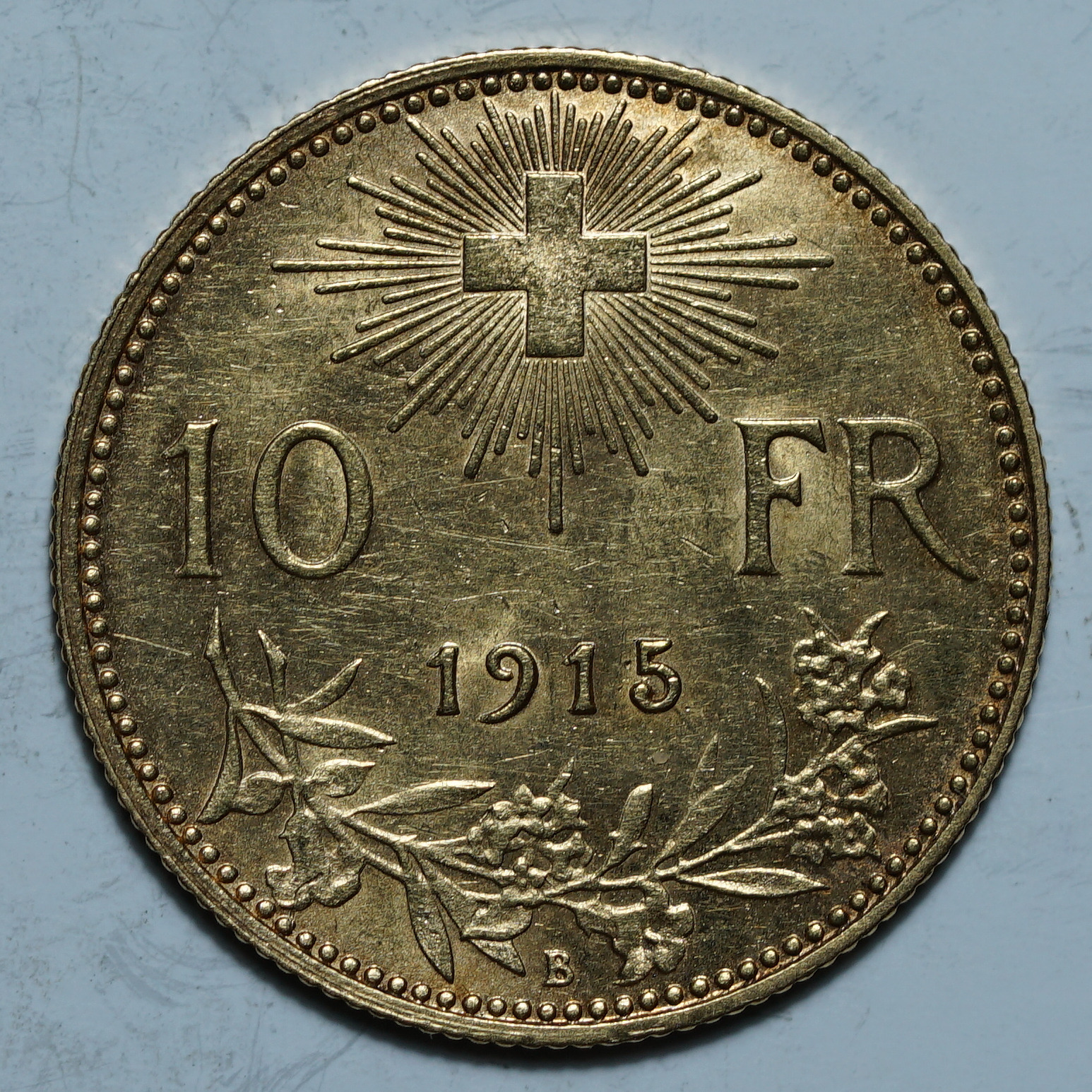 10 франков 1915