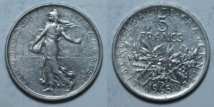 5 франков 1965