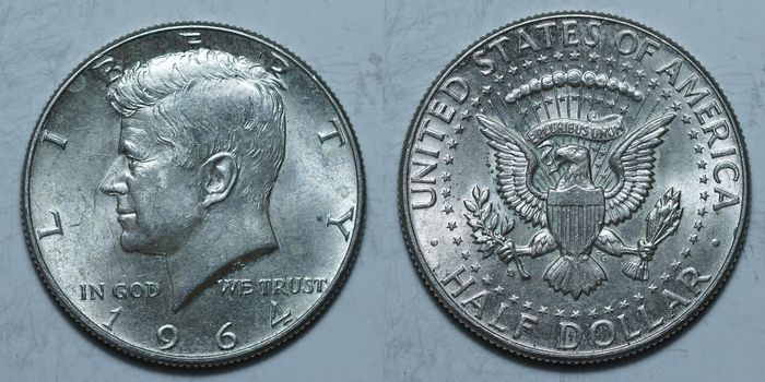 50 центов 1964 D