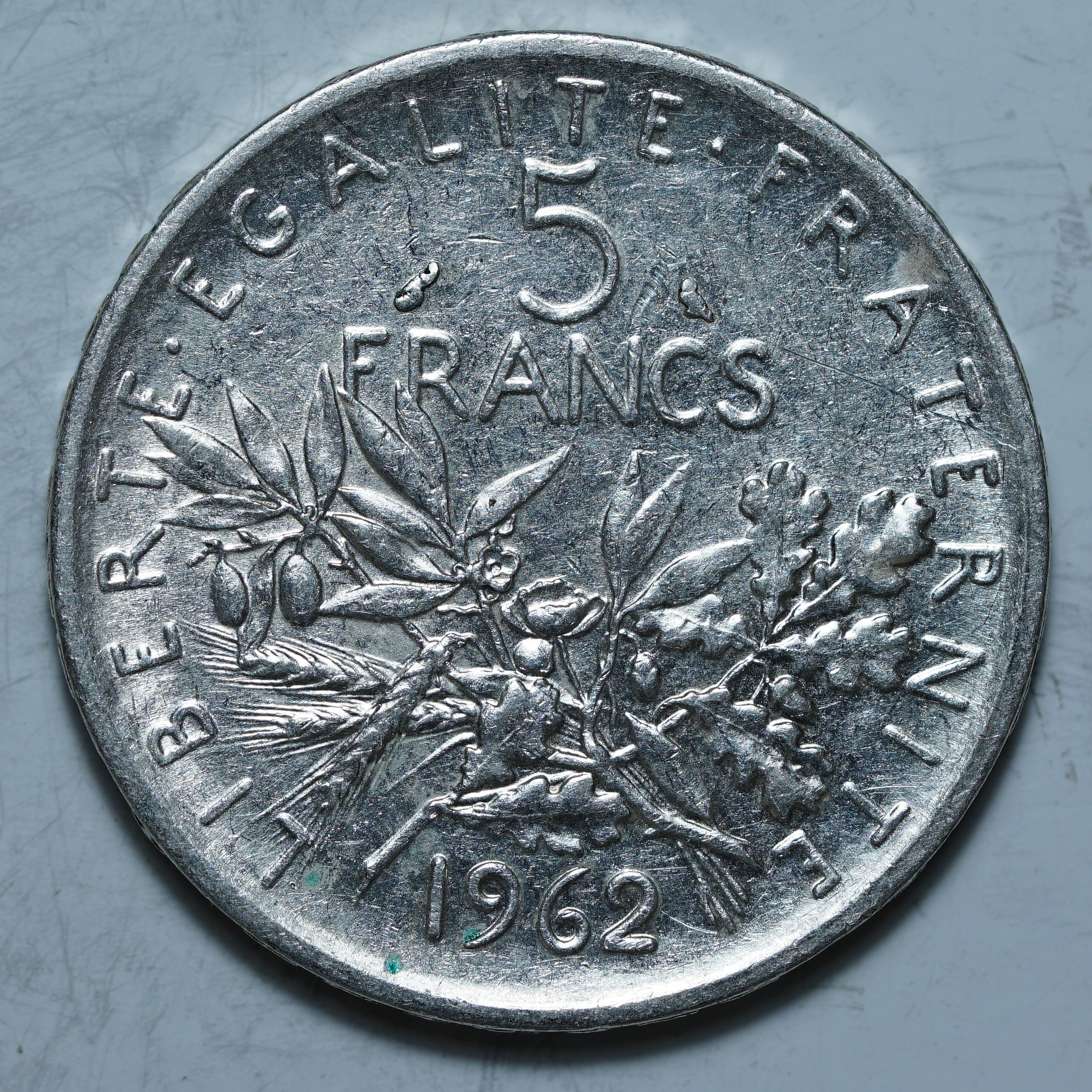 5 франков 1962