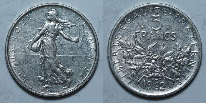 5 франков 1962