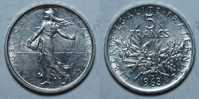 5 франков 1963