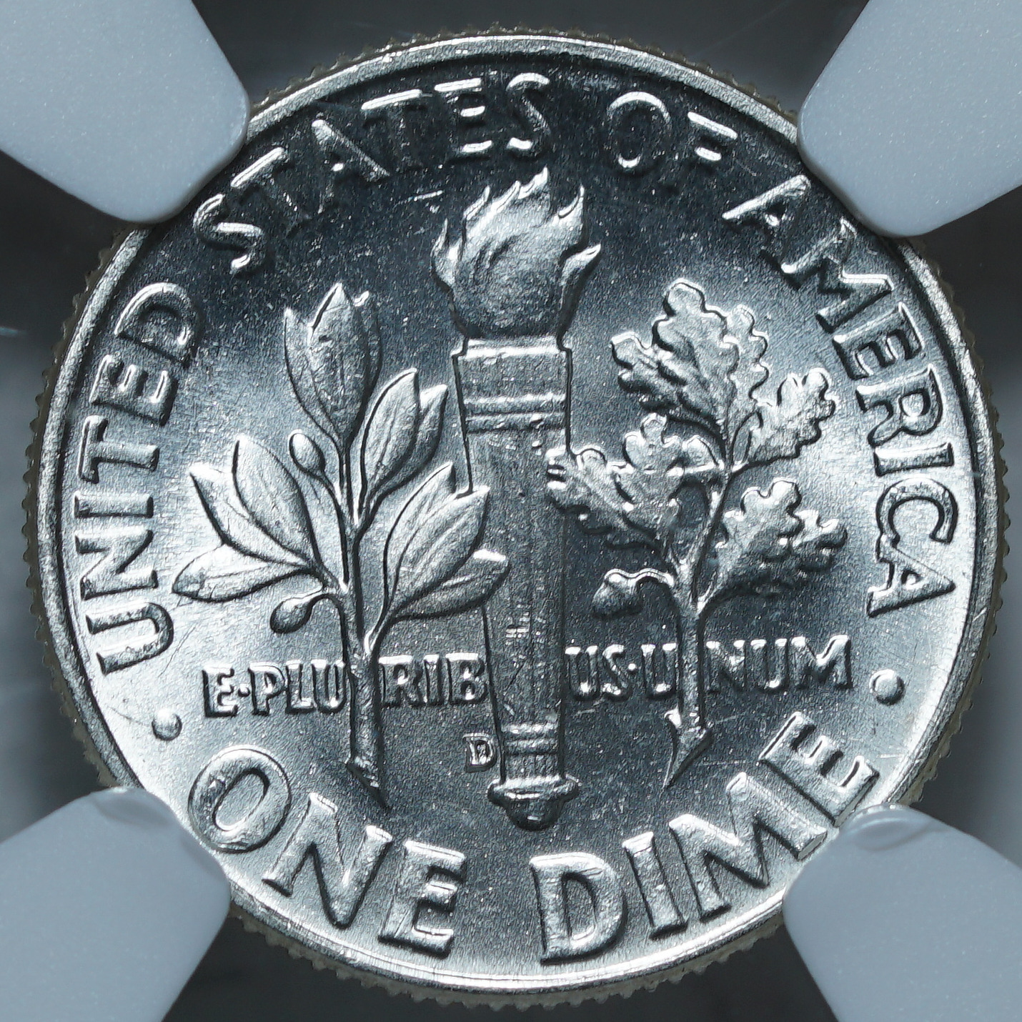 10 центов 1964 D MS 64 NGC