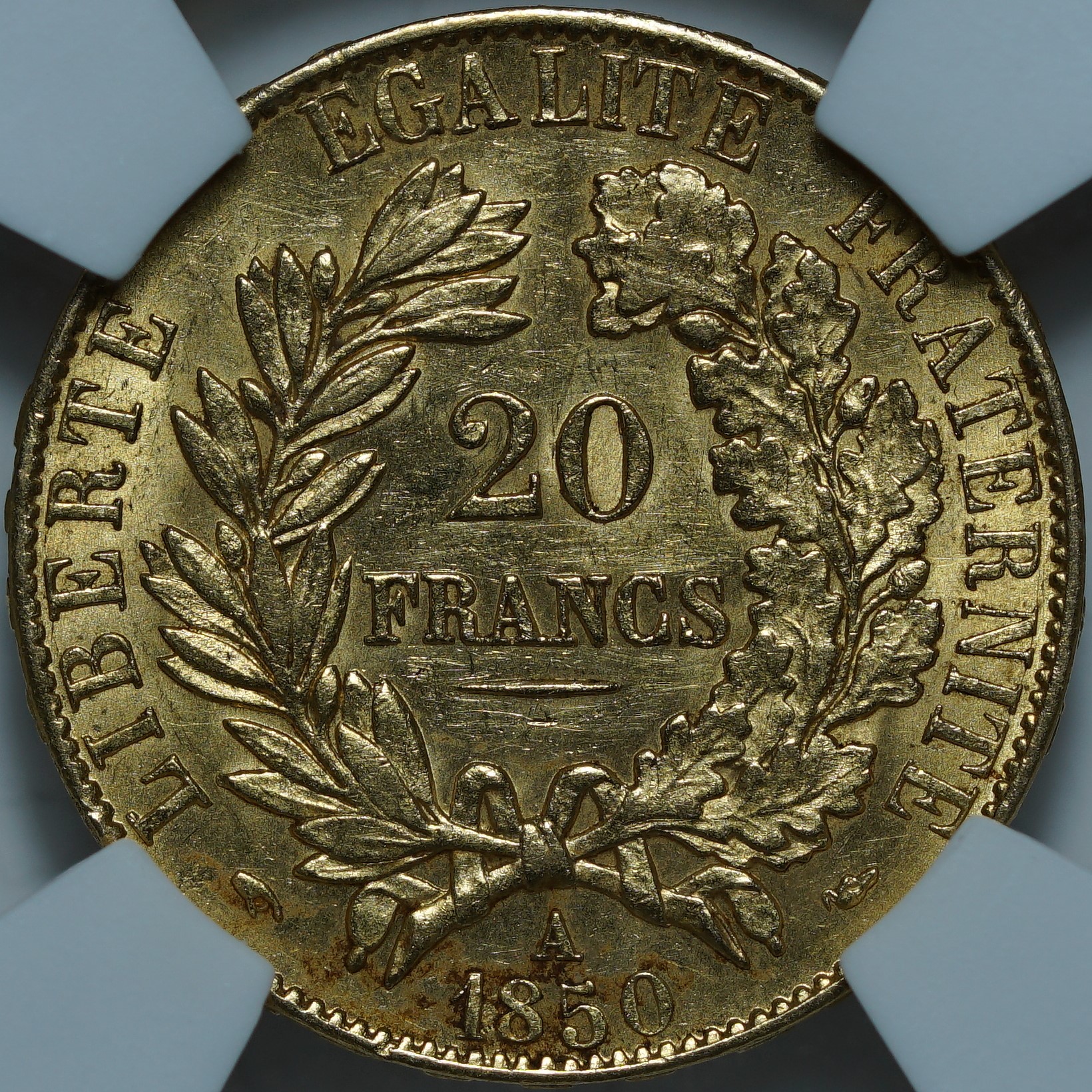 20 франков 1850 A. Франция