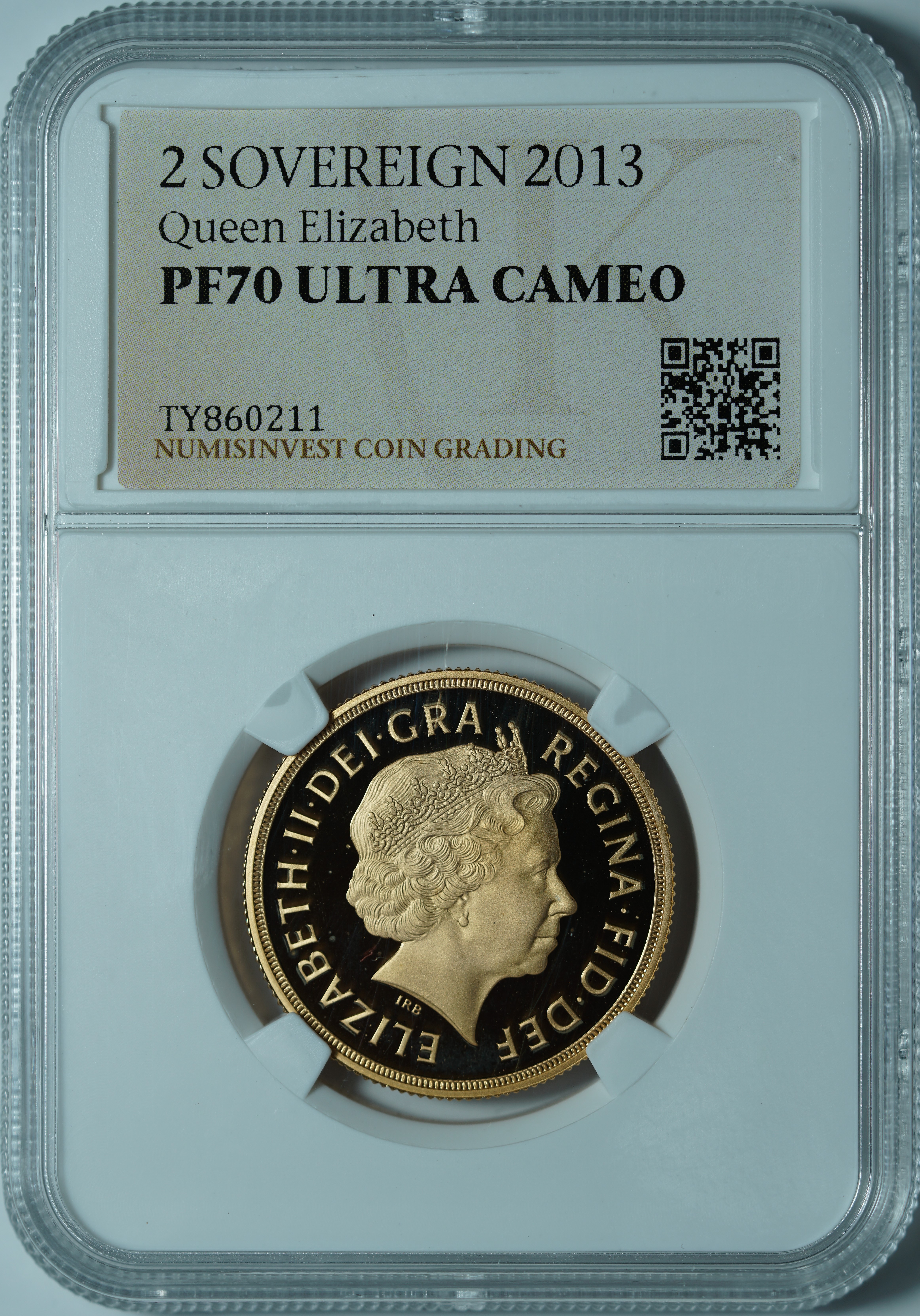 2 соверена 2013. Великобритания. Елизавета II