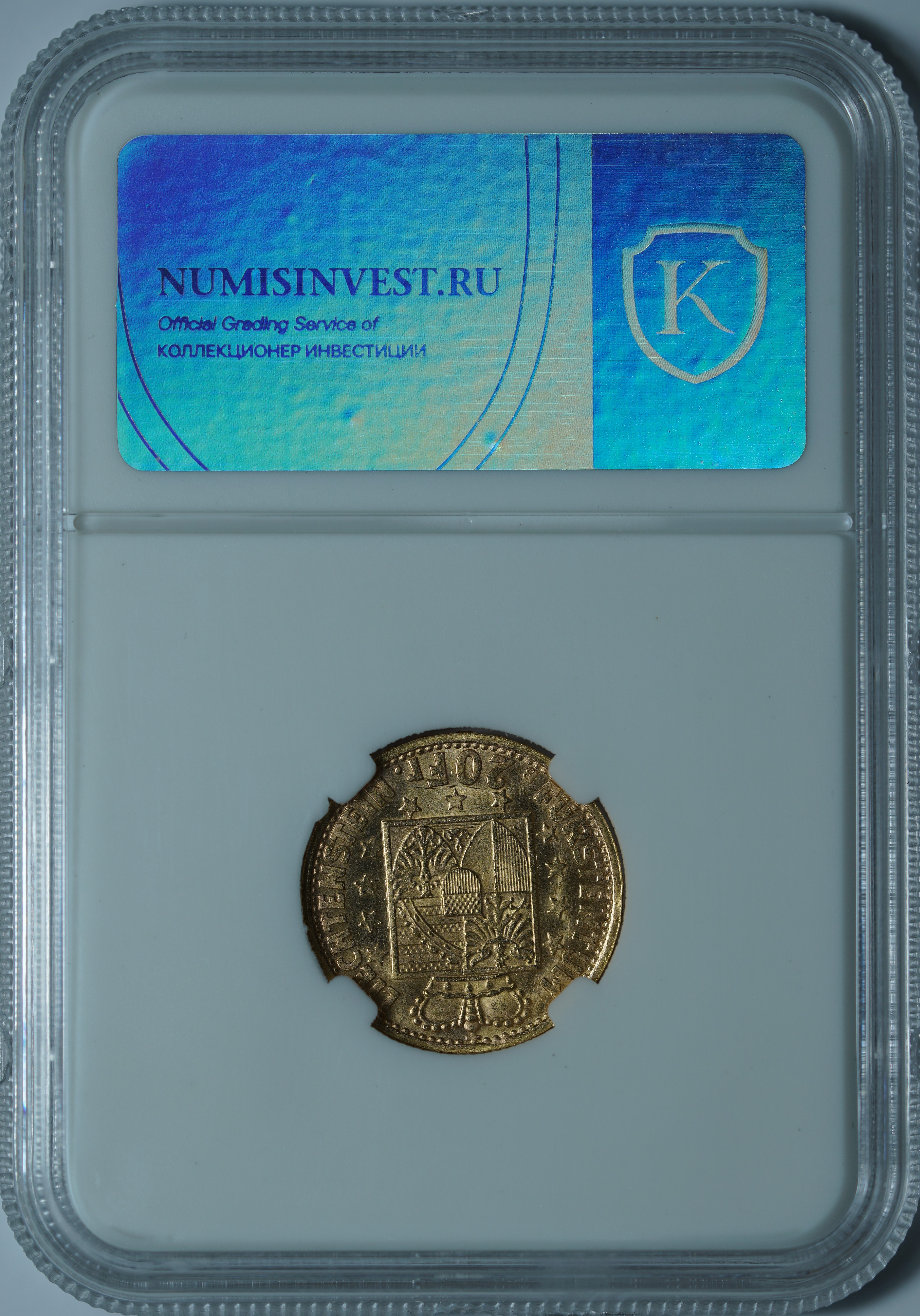 20 франков 1946 B. Лихтенштейн. Франц Иосиф II