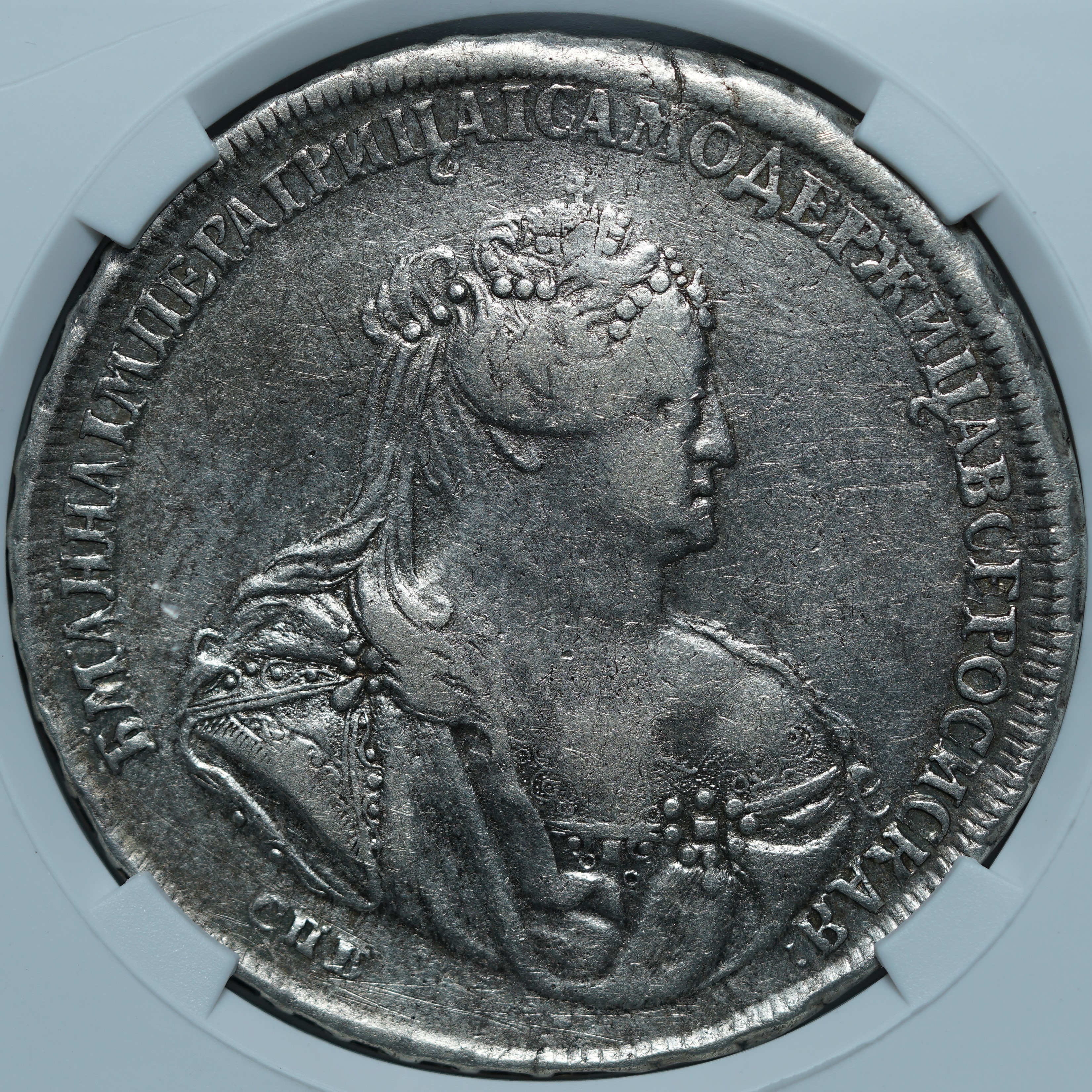 Рубль 1740 СПБ