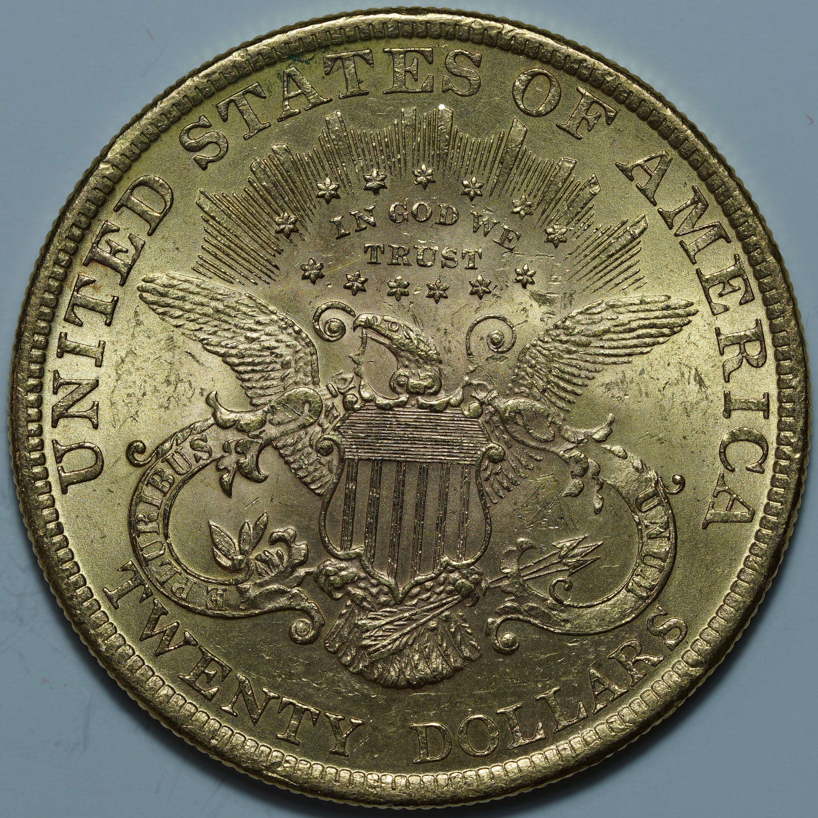 20 долларов 1896. США