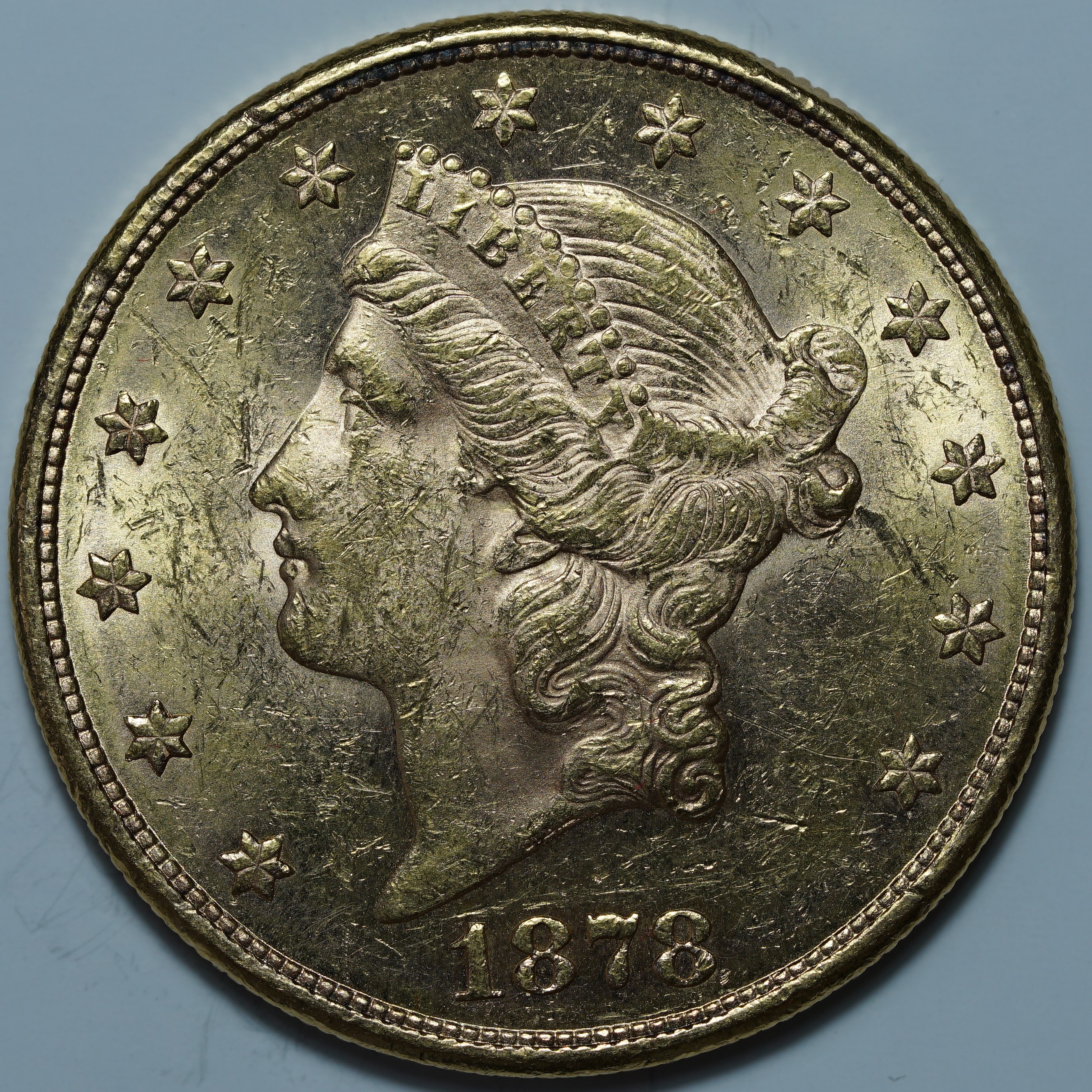 20 долларов 1878. США