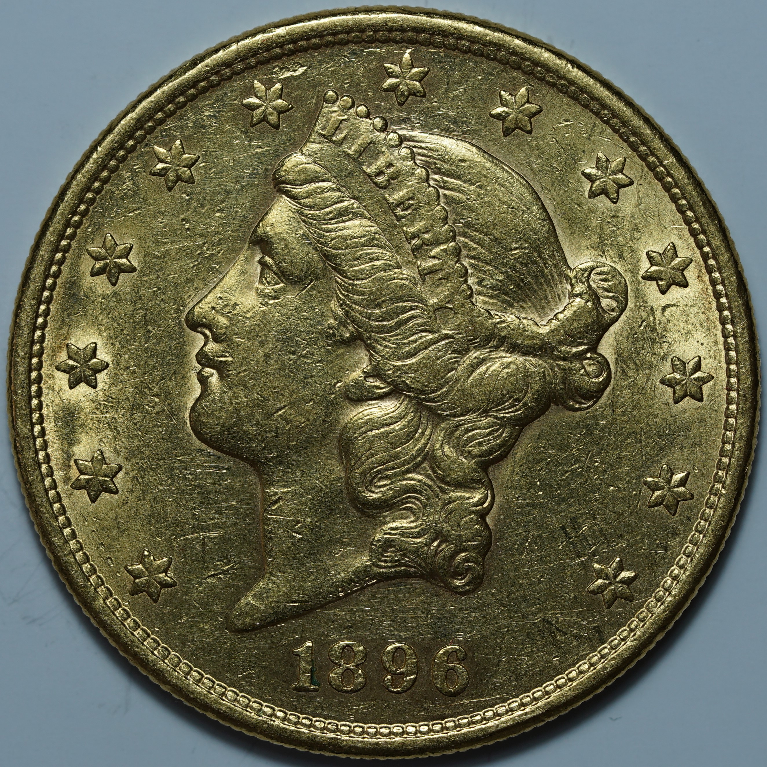 20 долларов 1896 S. США