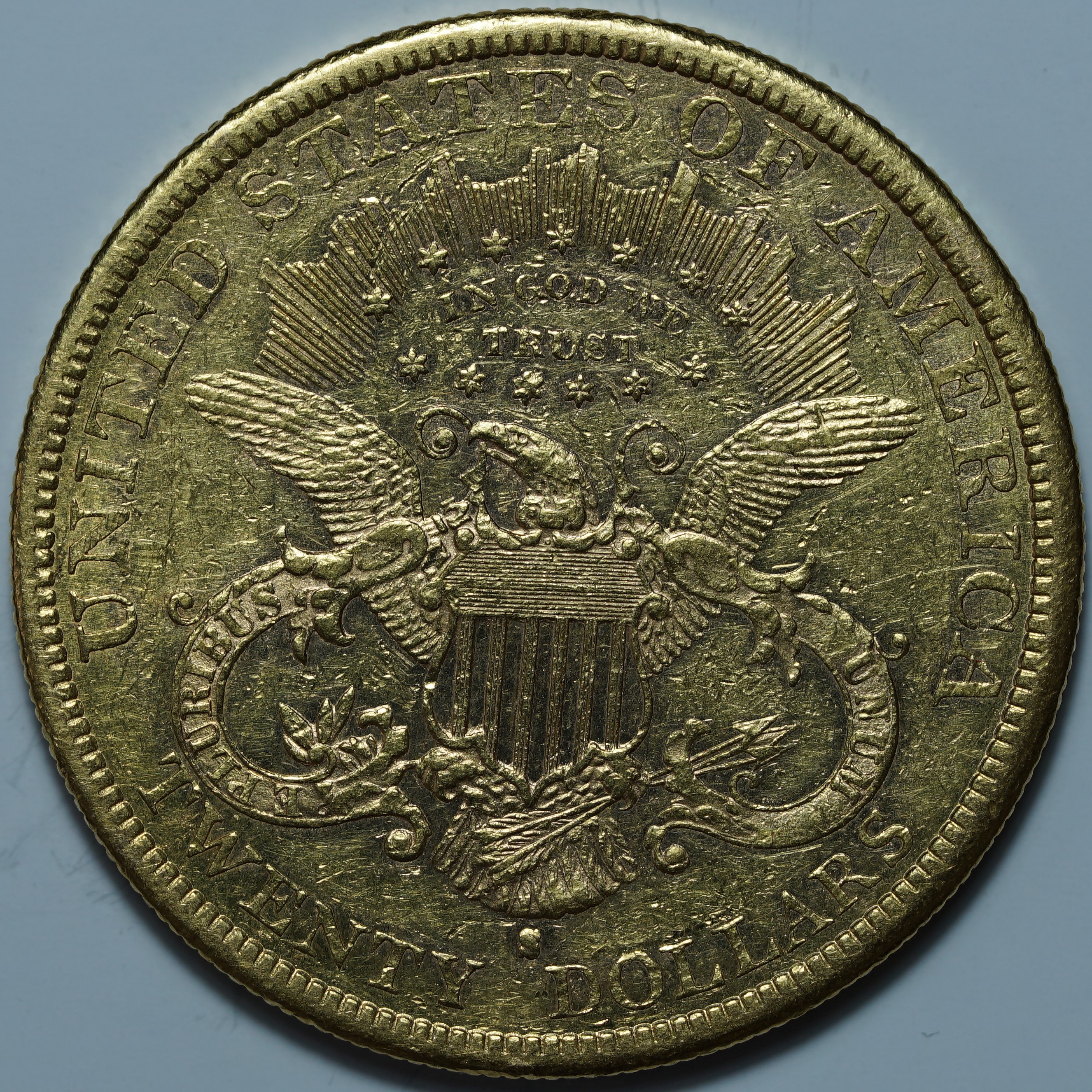 20 долларов 1880 S. США